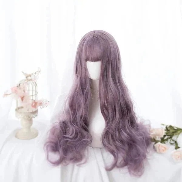 フルウィッグ ロング ゆるふわ ストレート 原宿 ロリータ コスプレ サブカル 原宿系