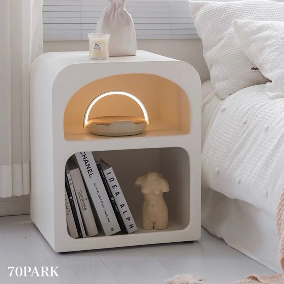 アーチ ドーム 二段 収納 ラック サイドテーブル 全2色 棚 おしゃれ 韓国インテリア 韓国雑貨 韓国っぽ インテリア雑貨 韓国