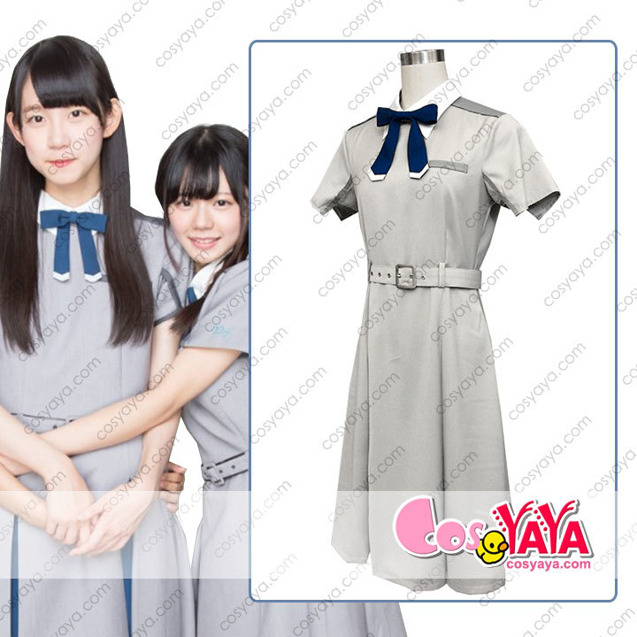 修正版 デビューシングル『僕は存在していなかった』制服ワンピース コスプレ衣装 風(ウィッグ 靴別売り)