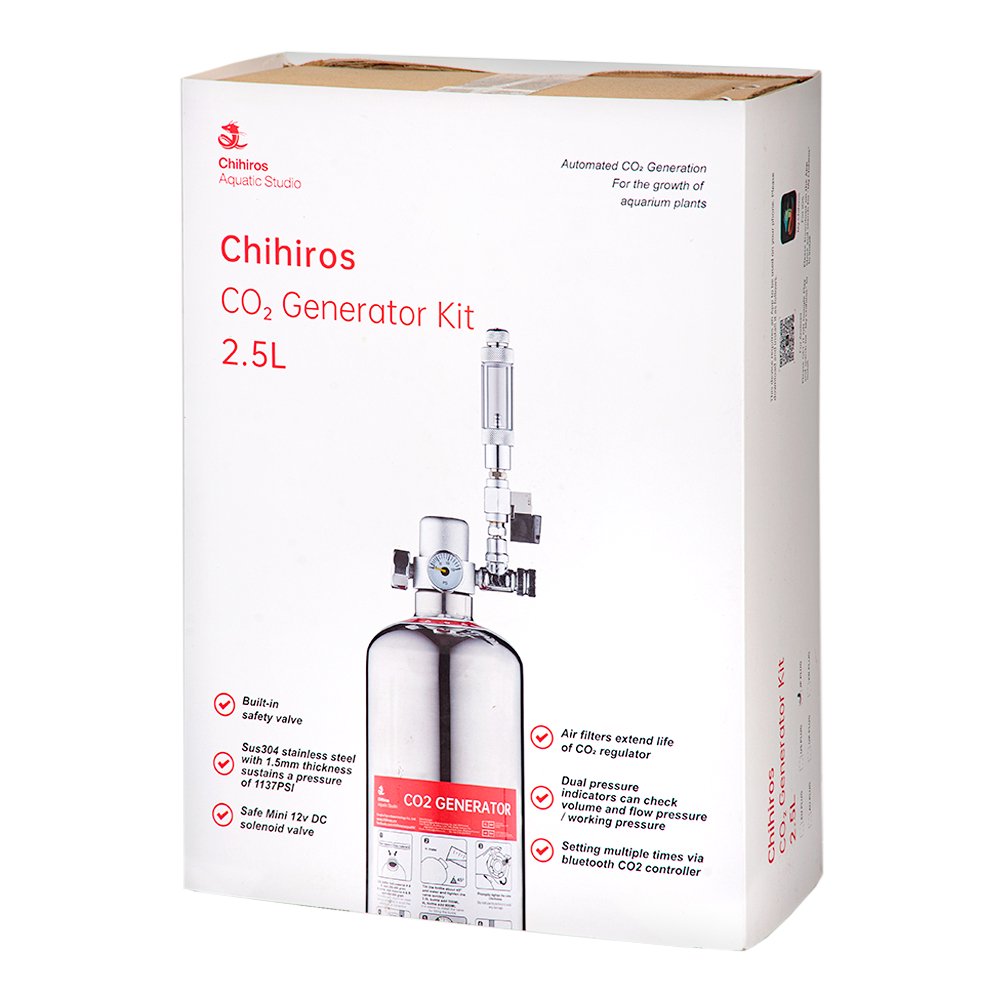 Ｃｈｉｈｉｒｏｓ　ＣＯ２　Ｇｅｎｅｒａｔｏｒ　Ｋｉｔ　２．５Ｌ　化学反応式　ＣＲＣ10―17―10―10―00