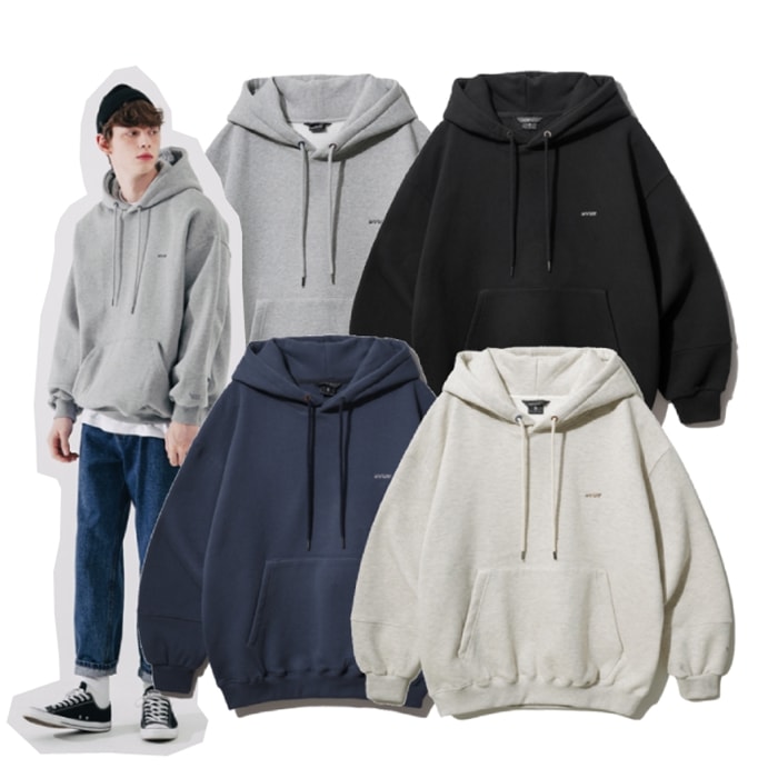 Jeje Hood Gray MJHD7555 起毛 4Colors 韓国正規品