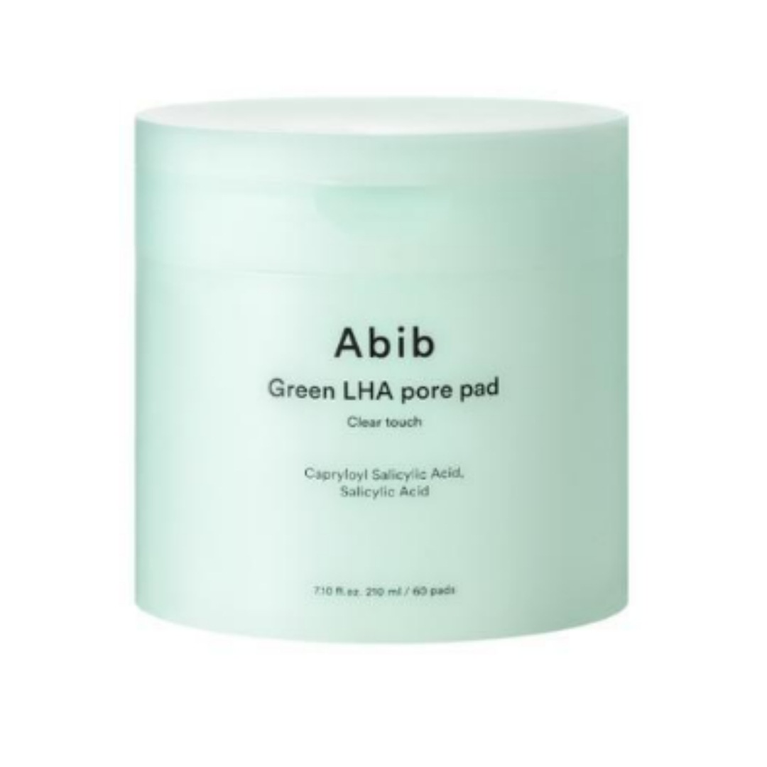 [NEW/清浄毛穴] グリーン LHA 毛穴パッド クリアタッチ 60枚