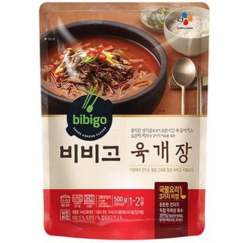 【送料無料】CJ bibigo ユッケジャン 500g 2袋 ビビゴ レ...のサムネイル