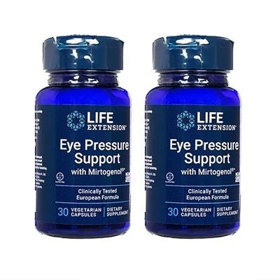 ライフエクステンション アイプレッシャーサポート 30カプセル 2本セット Life Extension LE 海外発送商品　日時指定不可　国際書留郵便発送 5,666円