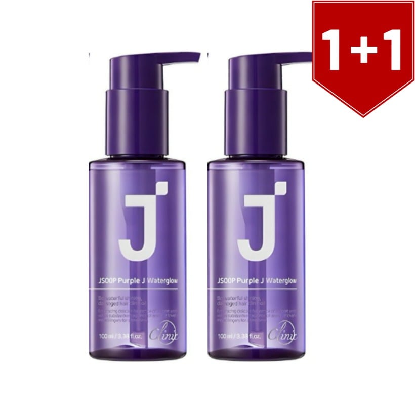 パープルジェイウォーターグローヘアエッセンスオイル, 100ml x 2個／ヘアケア／頭皮ケア／脱毛ケアアンプル／脱毛ケアソリューション /韓国コスメ 韓国スキンケア