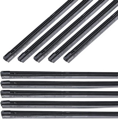 他サイト： 汎用ワイパー替えゴム 10本セット 撥水・ガラス拭き取り対応 柔軟性 ワイパーラバーゴム 幅8mm タイプ 425mm(425mm (幅8mm))の商品画像