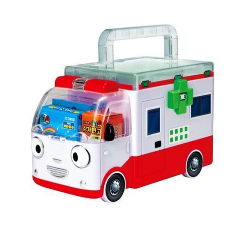 タイヨー キンダーバス 英語・ハングル・数字・動物音 メロディ ライト 効果音 フルバック機能 知育玩具 正規ライセンス