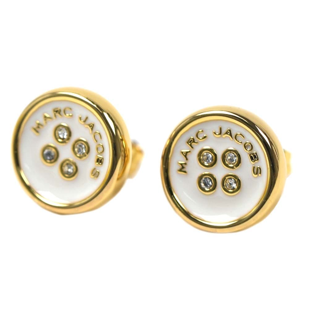 マークジェイコブス ピアス アクセサリー レディース ゴールド クリーム 両耳用 MARC JACOBS 2R4JER001J35-109