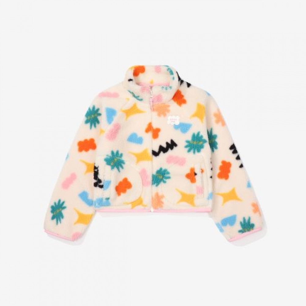 (フィラキッズ) ガールズスージップアップ (FK2PLF4001F_CRM)