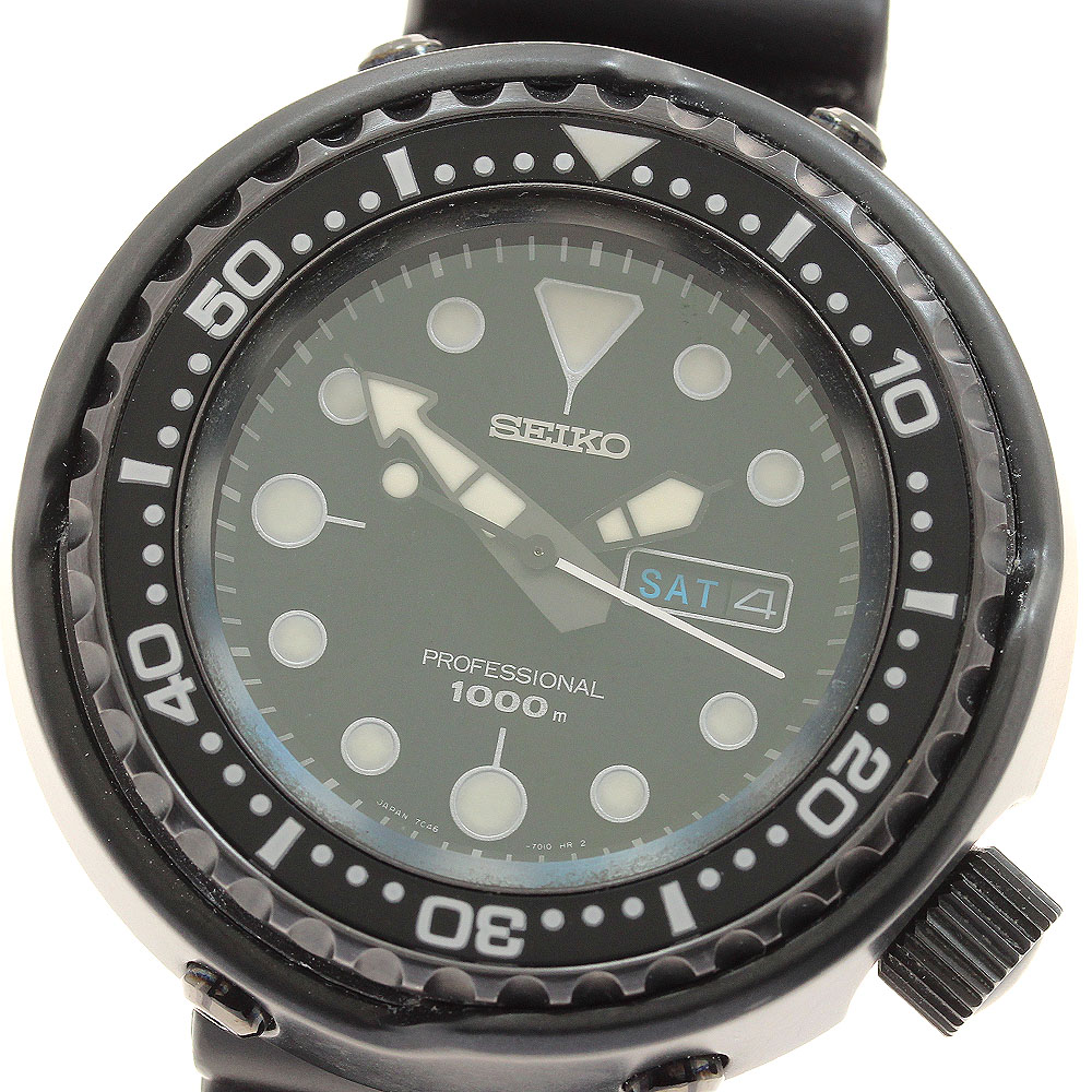 セイコー SEIKO SBBN011/7C46-0AA0 プロスペックス マリーンマスター デイデイト クォーツ メンズ 内箱付き_932215【中古】