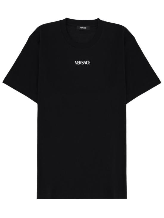 VERSACE Men T-Shirts 1013944 1A164551B000 Black