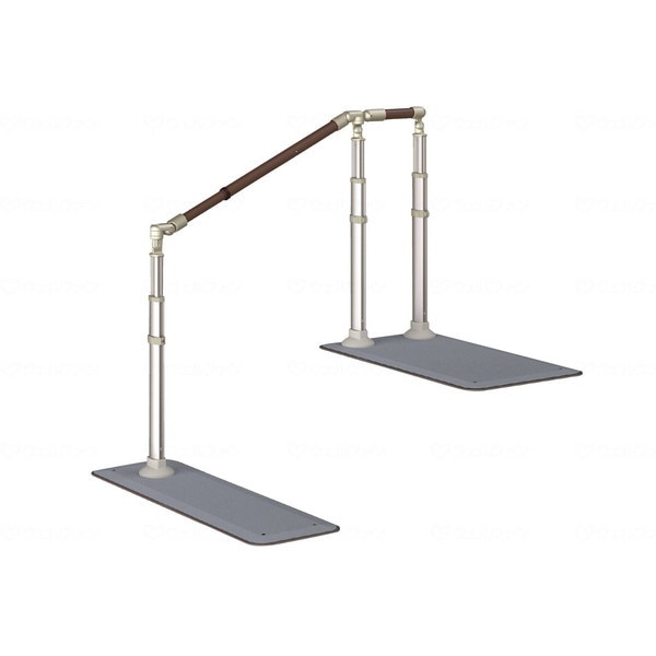 アロン化成 アットグリップ 伸縮手すりAT-C-E800S 片側タイプ 870164 メーカー直送