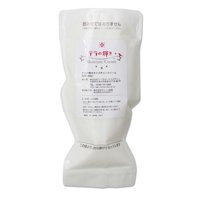 当日/翌日配送　テラの輝き　モイスチャークリーム詰替パウチ400g 1袋　油分も水分もお肌に与えてくれるオールインワン型のゲルクリーム【365日ヤマト倉庫出荷】
