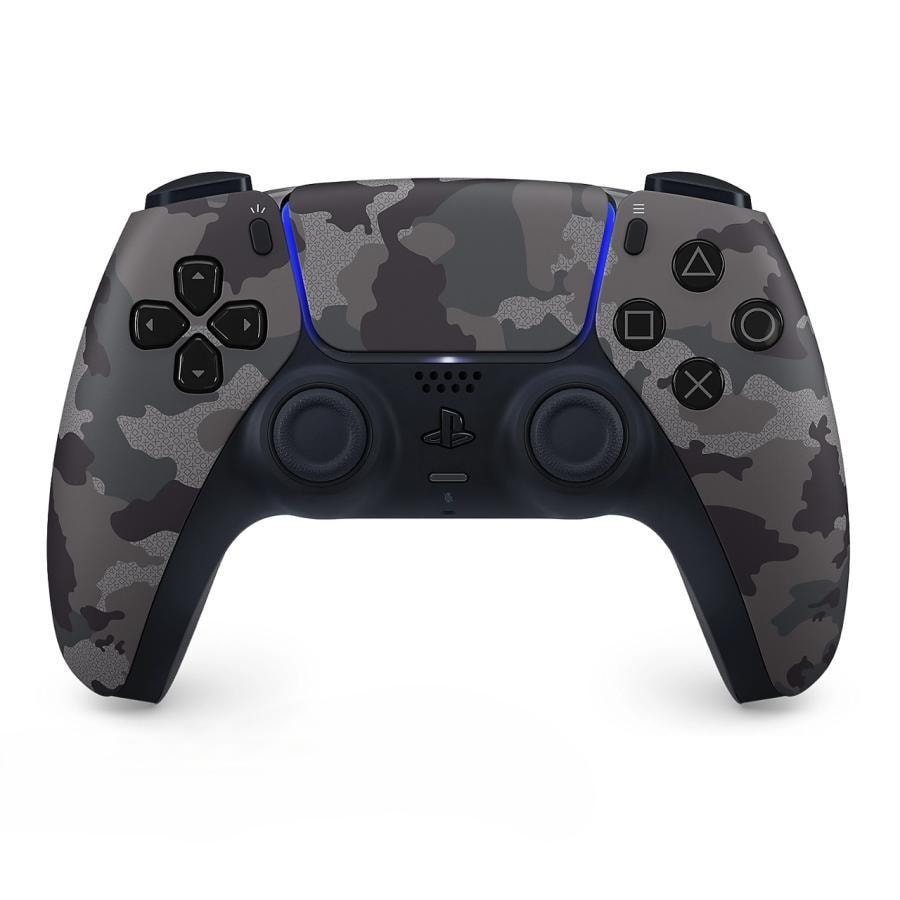 【新品 箱不良・シュリンク破れ品】SONY ソニー PS5 DualSense ワイヤレスコントローラー CFI-ZCT2J06 グレー カモフラージュ