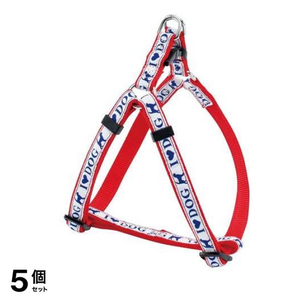 ペティオ リトルエンジェル ラブドッグハーネス SSサイズ 超小型犬用胴輪 ホワイト 1個入 (W55938) 5個セット