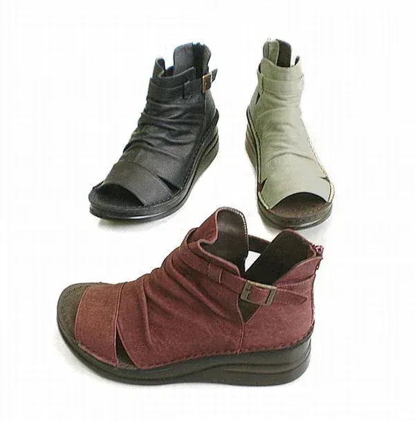 サンダル レディースシューズ レディースファッション 靴 本革 ブーツサンダル S M L LL 3