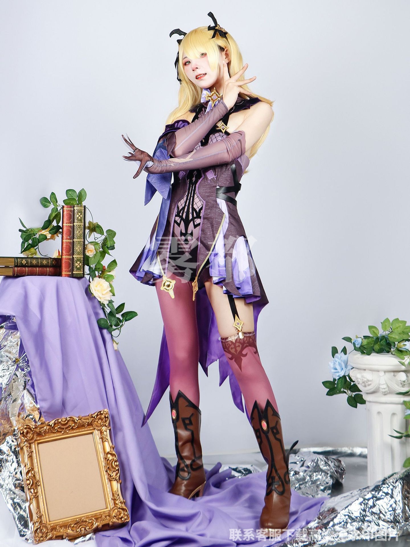 フィッシュル 原神 Amy コスプレ Genshin セットアップ 菲谢尔 断罪之皇女