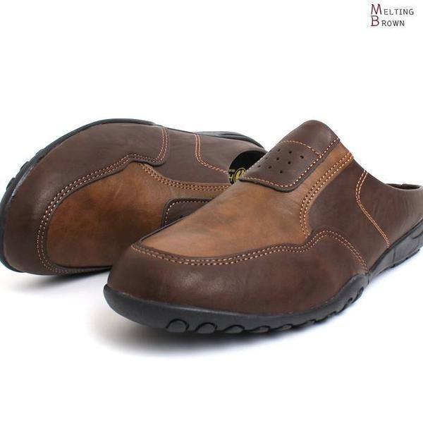 男性オフィススリッパ 男性ブロファー TK2