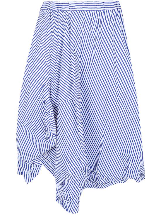 COMME DES GARCONS Women Mid Skirts RQ S008 WHITE BLUE