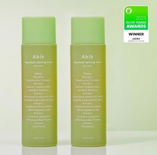 [クーリング鎮静] ドクダミ カーミング トナー スキンブースター ダブル企画(200ml+200ml)低刺激トナー/細かい水分/肌にやさしいトナー/保湿トナー