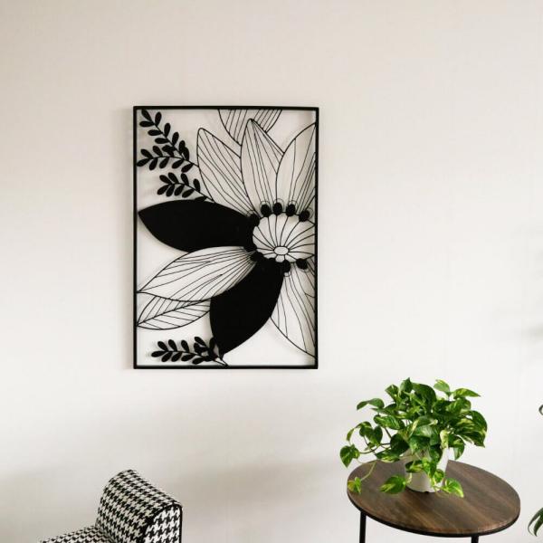 壁掛け 飾り ウォールデコレーション モダンアート ナチュラル アンティーク アイアン ボタニカル 610x880mm