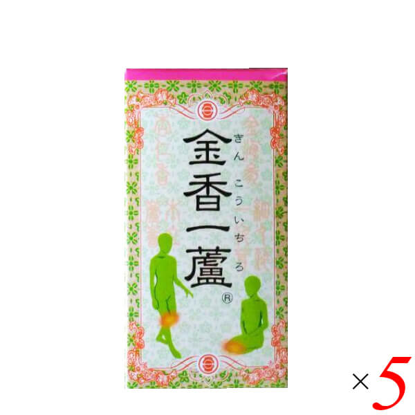 毎日笑顔 金香一蘆 (きんこういちろ) 300mg217粒 5個セット