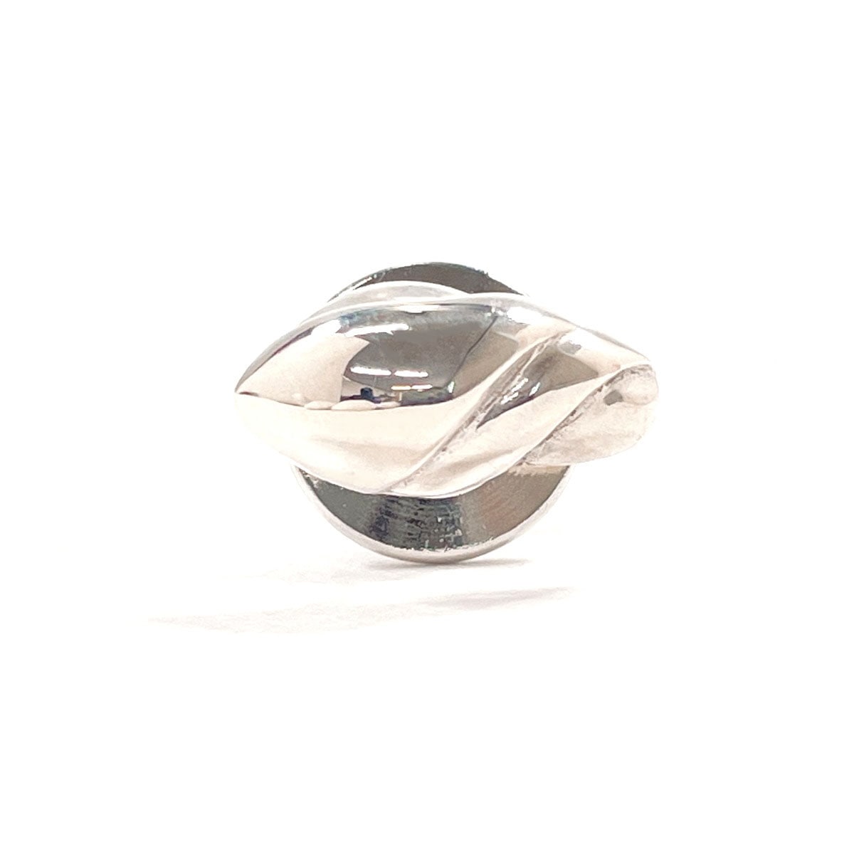 Georg Jensen ヴィンテージ ラペルピン ブローチ シルバー シルバー925 メンズ