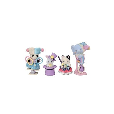 他サイト： 【Amazon.co.jp限定】 シルバニアファミリー 人形 【 赤ちゃんドリームショータイムセット 】 C-75 STマーク認証 3歳以上 おもちゃ ドールハウス Sylvanian Familieの商品画像