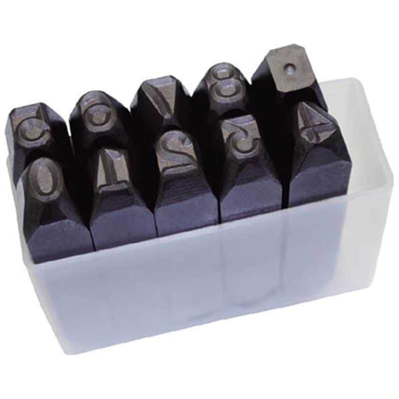 トラスコ中山　数字刻印セット 6mm　SK60