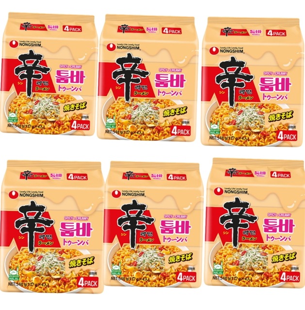 農心 辛ラーメン トゥーンバ 1袋 137g 24袋 韓国食材 韓国お土産 韓国ラーメン 韓国料理