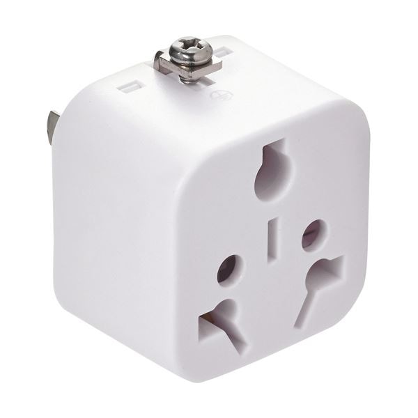 (まとめ) カシムラ 国内用マルチ変換プラグB/BF/B3/C/O/O2/SE-A WP-77J 1個 (×10セット)