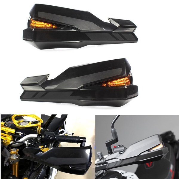 バイク オートバイ ハンドガード LED サイド YAMAHA Kawasakiパーツ