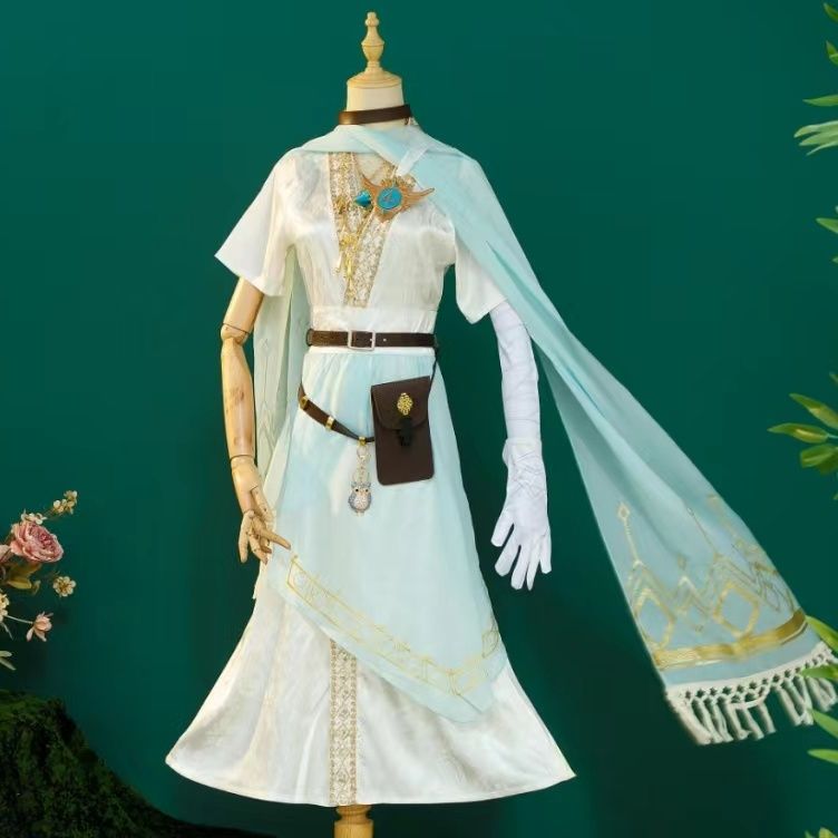 第五人格預言者白cos服真理の下で純白の予言コスプレゲームcos男4周年