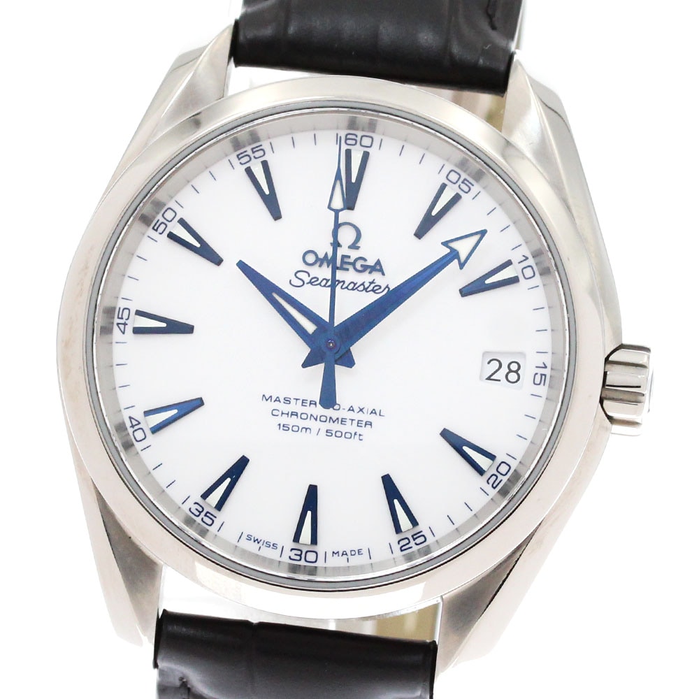 オメガ OMEGA 231.92.39.21.04.001 シーマスター アクアテラ 150M グッドプラネット 自動巻き メンズ 美品 保証書付き_877588【中古】