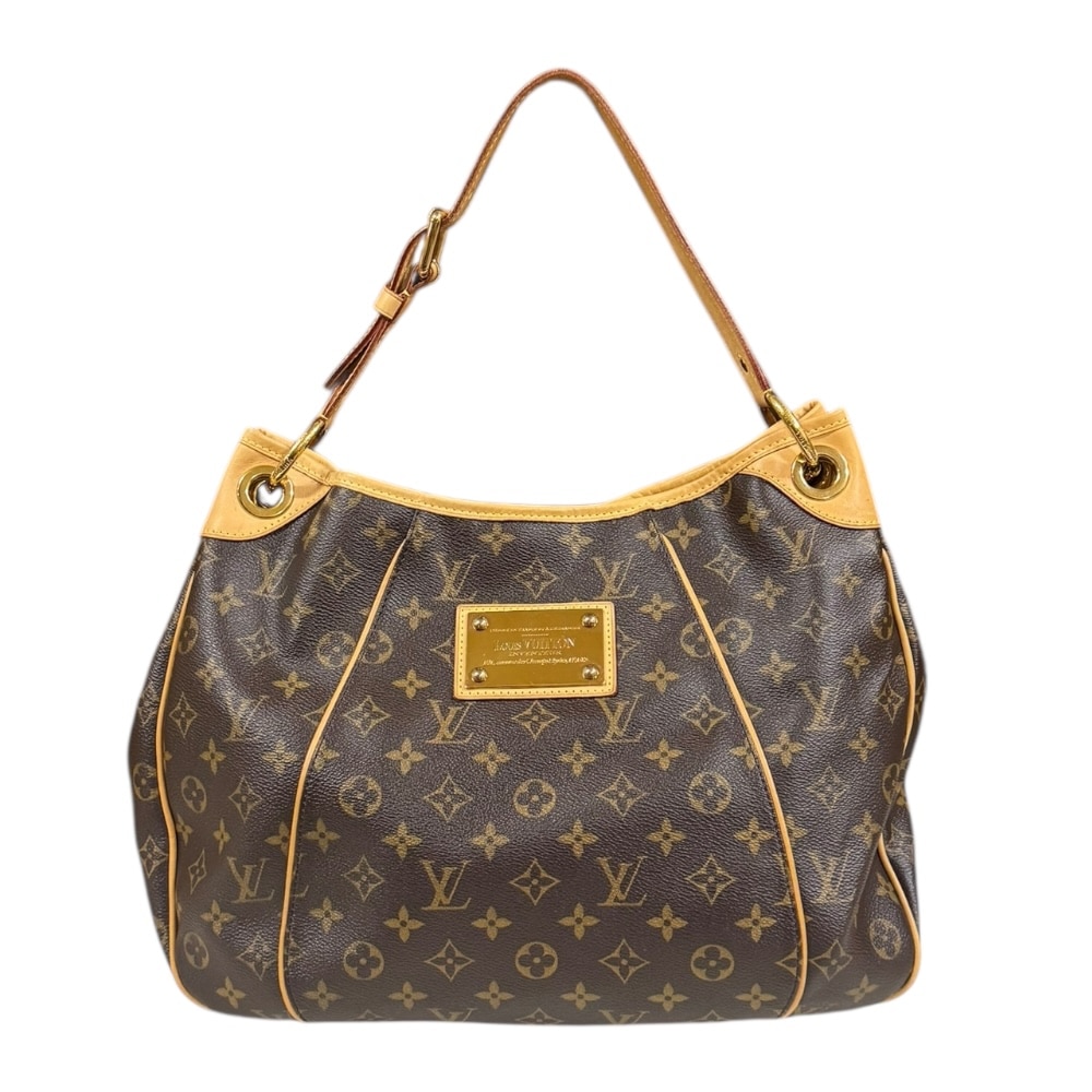 ルイヴィトン ガリエラPM モノグラム ショルダーバッグ モノグラムキャンバス M56382 ブラウン LOUIS VUITTON 中古