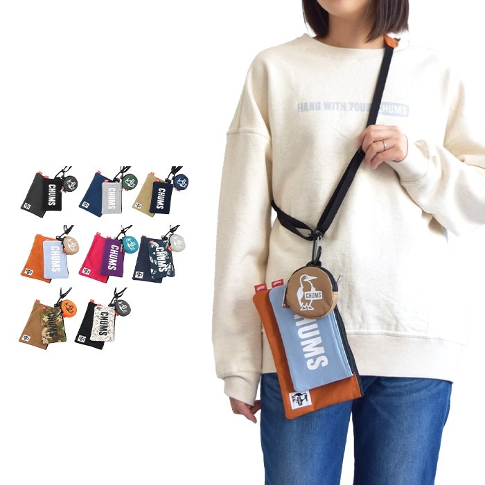 バッグ ショルダーバッグ ポーチ 3Pショルダーポーチスウェットナイロン メンズ レディース ユニセックス オールシーズン ワンサイズ 全8色 CH60-3625
