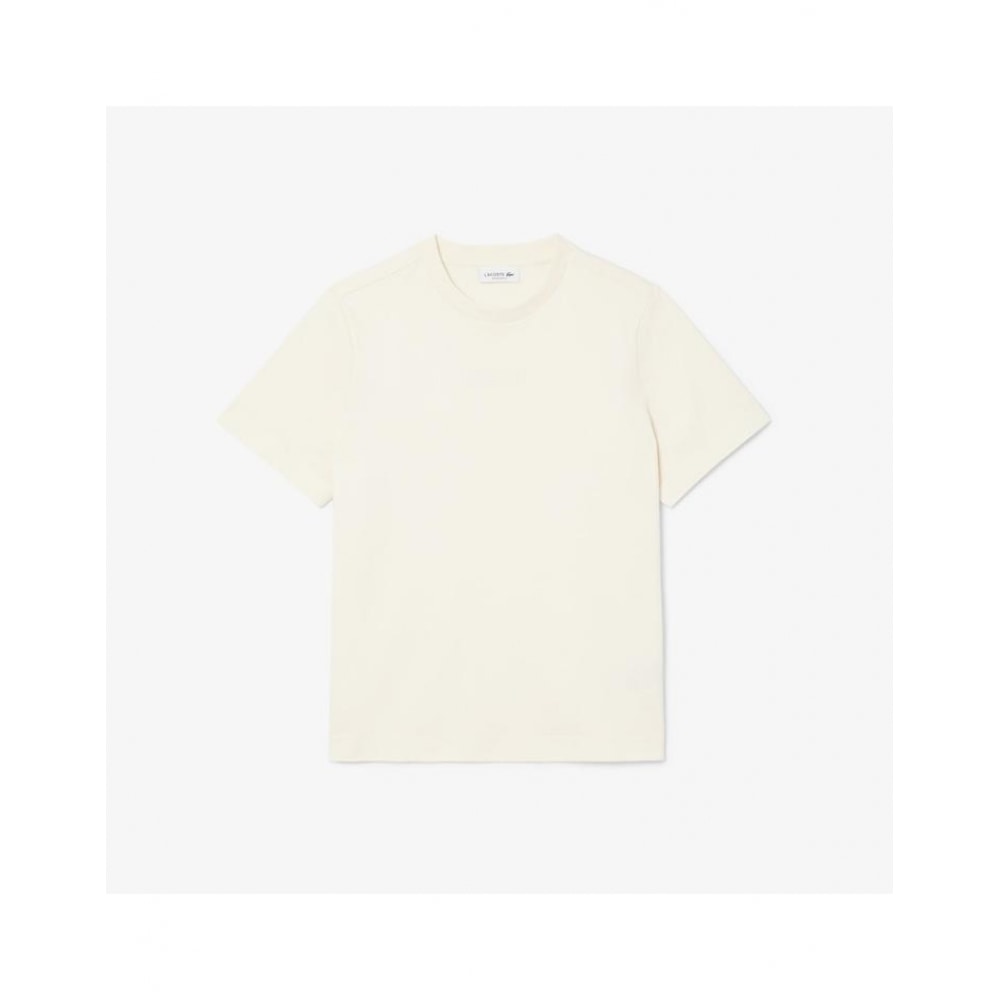 ラコステ レディース エンボロゴ 半袖 Tシャツ TF0355-55G XFJ