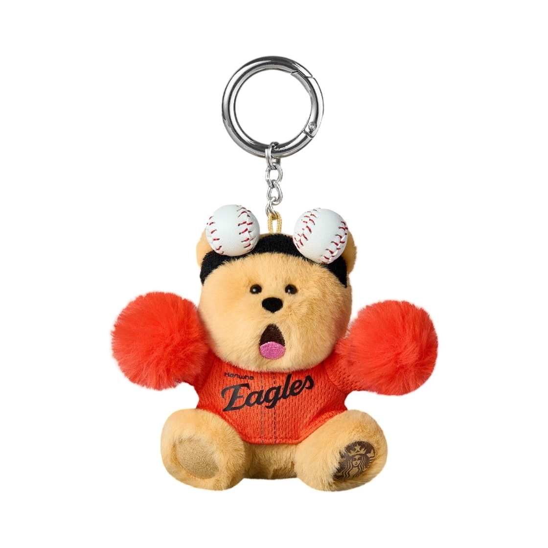 【Starbucks】 KBO Eagles Bearista Keychain キーリング 正規品
