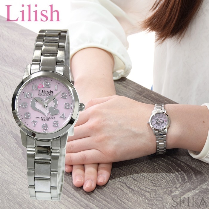 シチズン リリッシュ Lilish レディース 時計(H997-904) ソーラー ピンク