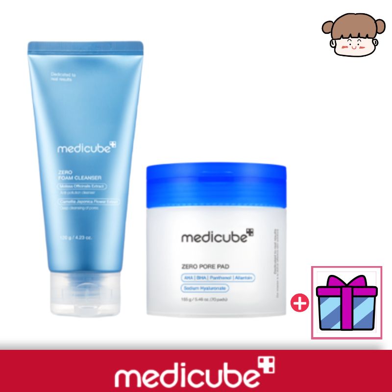 【さっぱり毛穴クリーン2点セット】ゼロ毛穴 クレンジングSET（トナーパッド＋クレンジングフォーム）