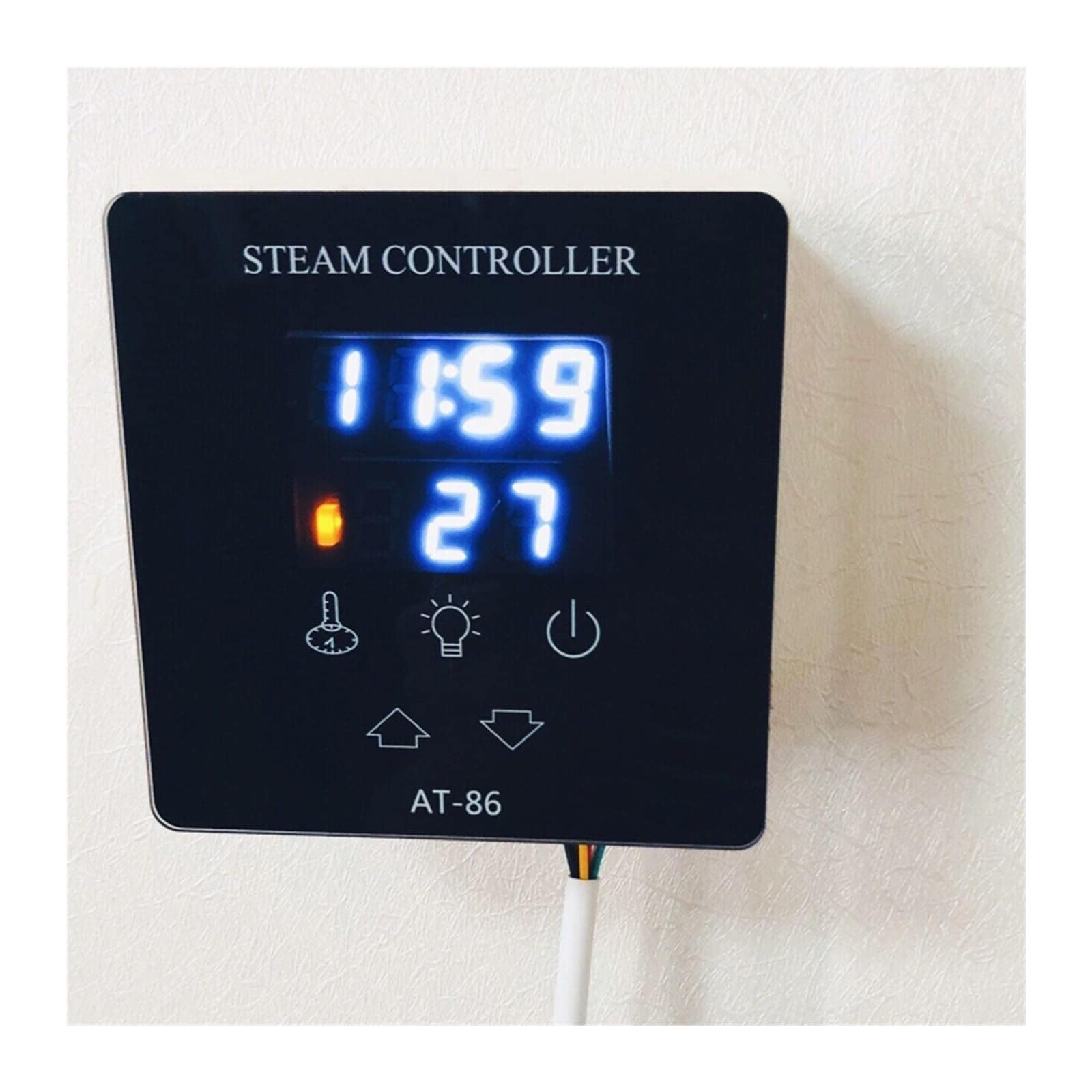 蒸気発生器 小型蒸気発生装置 サウナ蒸し器 蒸気 発生 器 ATシリーズスチームバス発生器AT-86コントローラーサウナスチーマーコントローラー ホームサウナ用ビューティーサロン用
