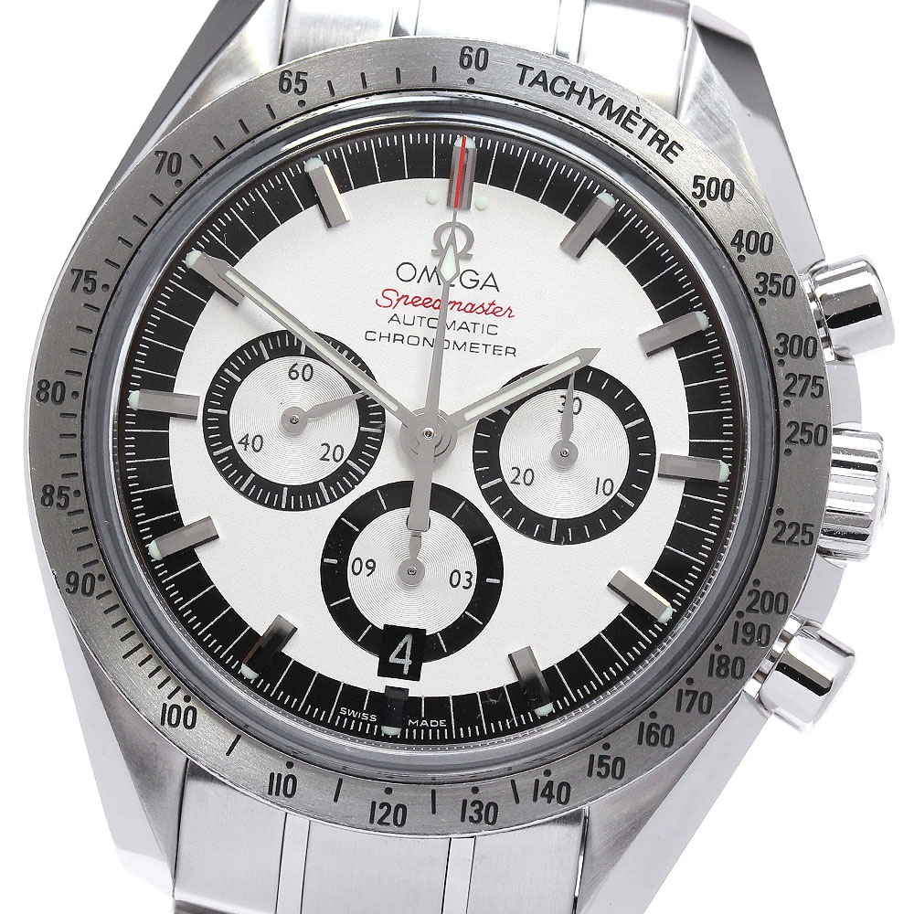 オメガ OMEGA 3506.31 スピードマスター レーシング レジェンド シューマッハ クロノグラフ 自動巻き メンズ メーカーOH済_832765【中古】