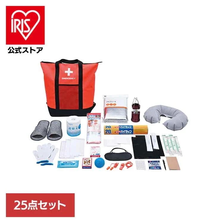 非常用防災リュック&トートバッグ25点セット オレンジ 5200 株式会社アクティー (B) 4,719円