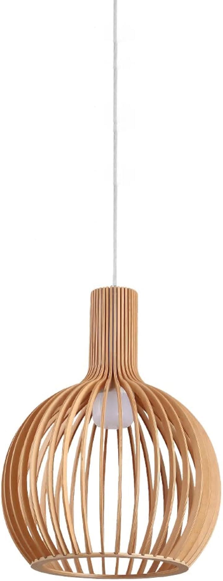 KY LEE ペンダントライト おしゃれ 天井照明 照明器具 木製 和風 モダン ナチュラル ベッドルーム 寝室 リビング 廊下 ダイニング キッチン 玄関 食卓(BD-072)