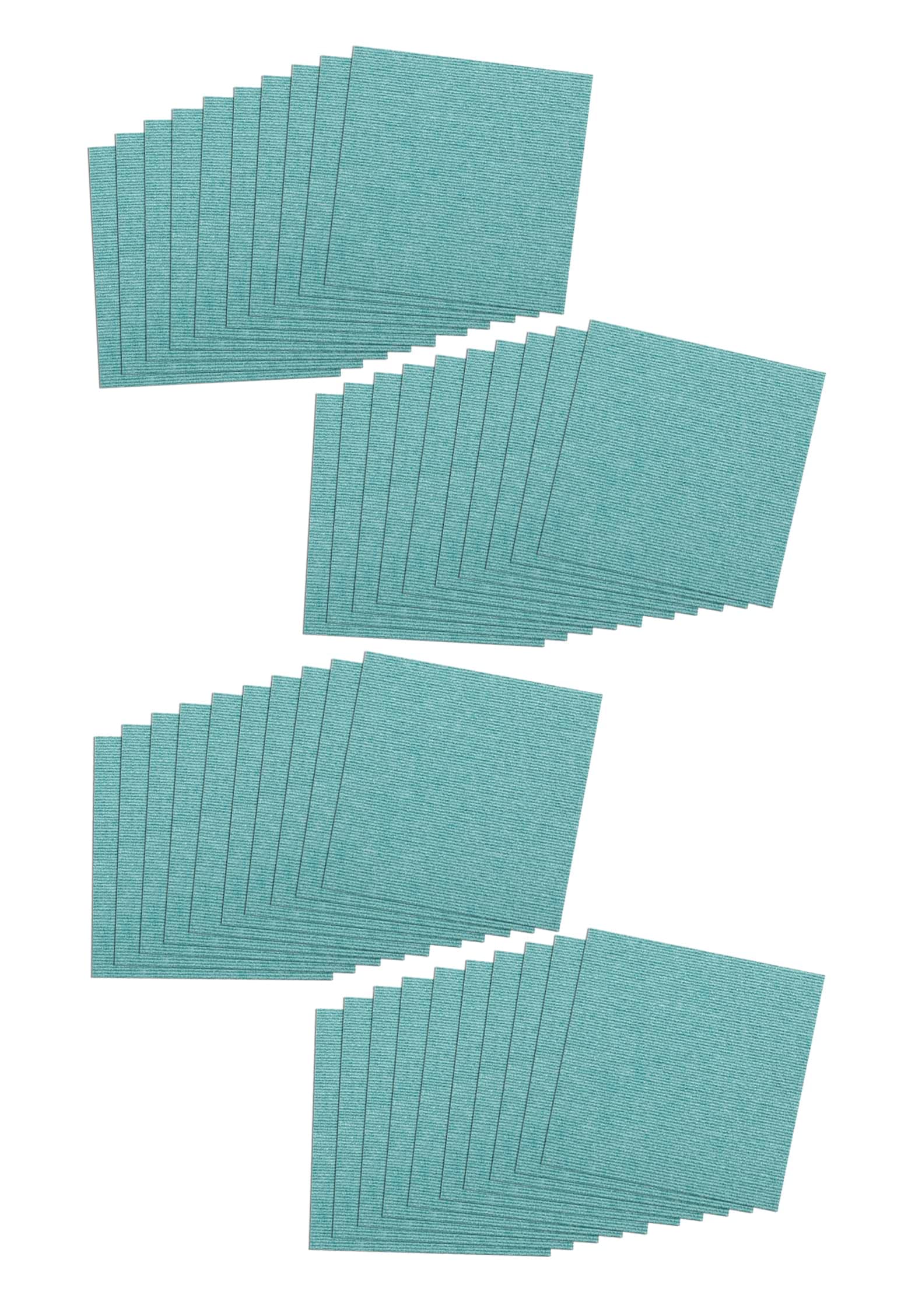 サンコー おくだけ吸着 獣医師推奨 ペット用撥水タイルマット 30cm×30cm 40枚入 ミントグリーン 犬 猫 サンコー カーペット 【日本製 撥水 消臭 洗える ハサミでカット可】 KV-87