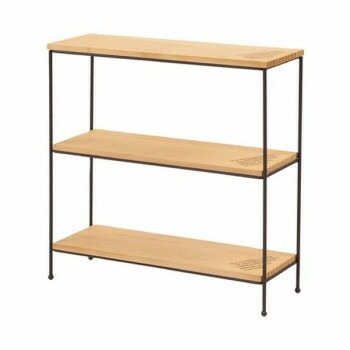 東谷 オープンラック ブラウン AKB-403BR