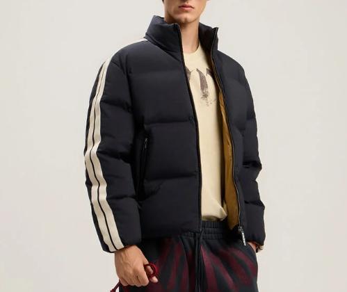 PALM ANGELS Men Jacket PMED057S26FAB002 100A BLACK TOFU