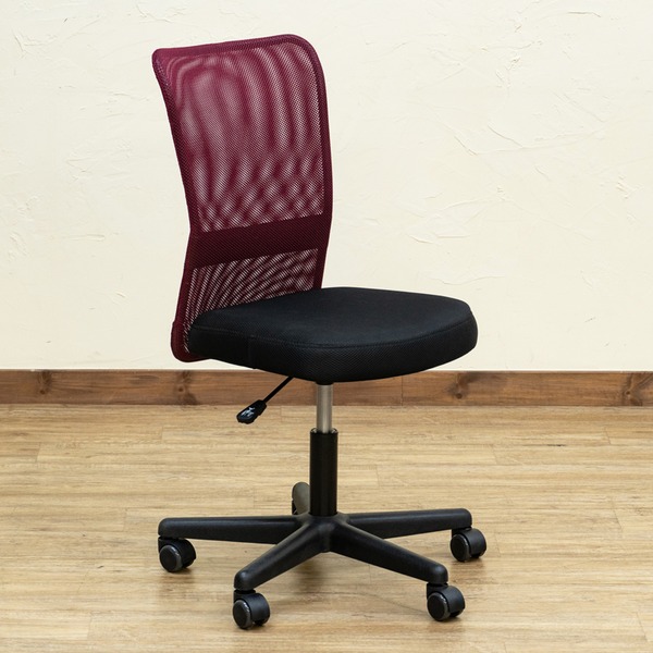 メッシュオフィスチェア ワイン（WN) 組立品