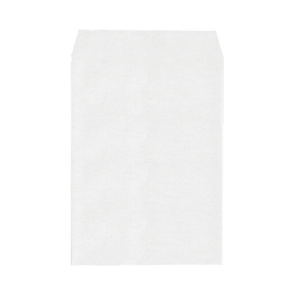 （まとめ）ハート 森林認証 透けない封筒 ケントテープ付 角2 1パック（100枚）[x5]