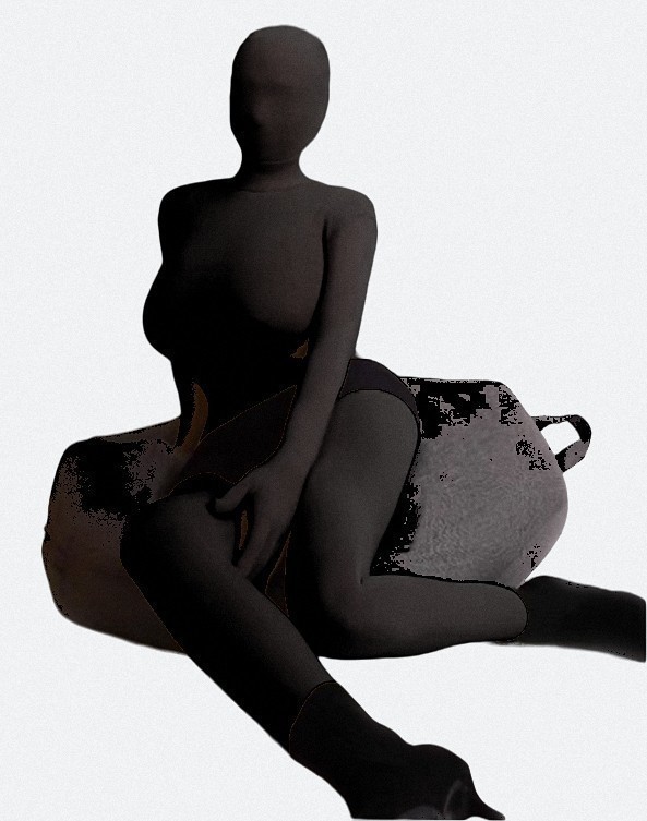 全身タイツ 超極厚 黒 9800D 男性女性兼用 フリーサイズ ゼンタイ コスプレ ZENTAI レオタード ボディースーツ 仮装 イベント 着ぐるみ 15,606円